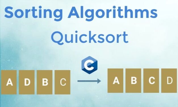 Quicksort implementation in C