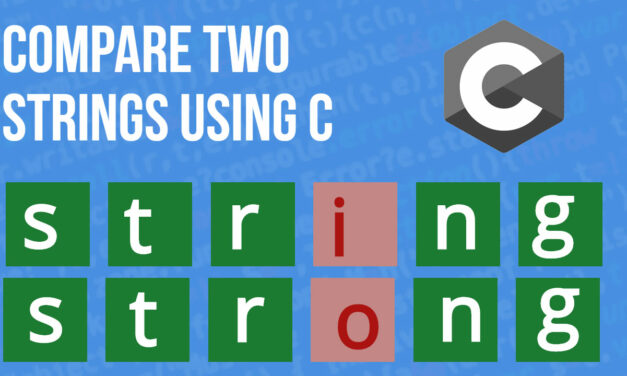 Comparing strings in C