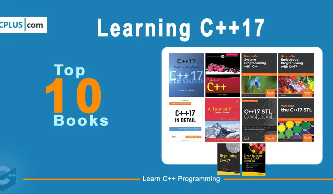 Top 10 Books For Learning C++17