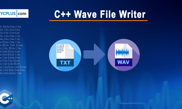 C++ Wave File Writer from Text File