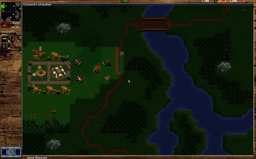 War1gus - implementation of Warcraft Orcs & Humans