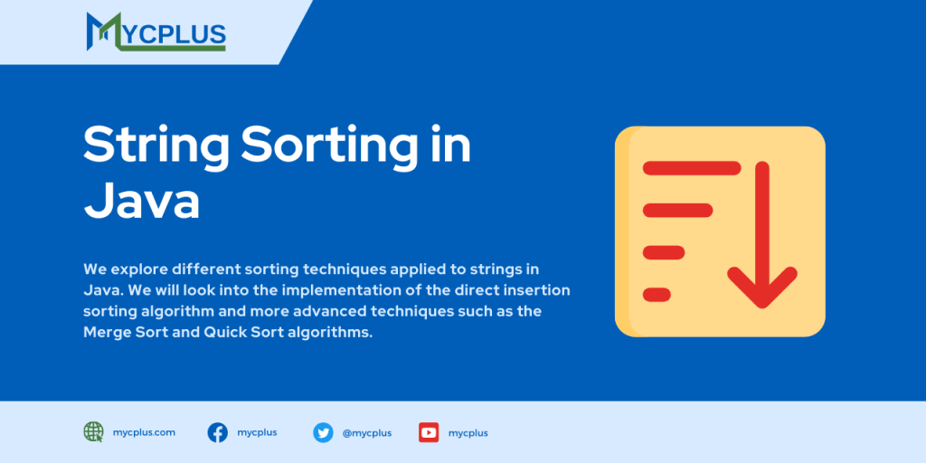 String Sorting in Java