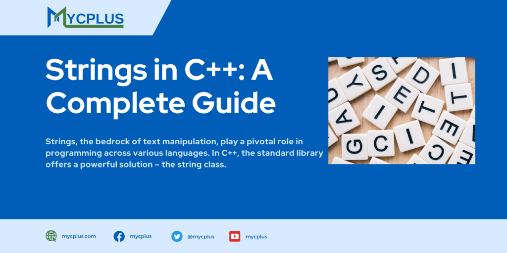 Strings in C++ A Complete Guide