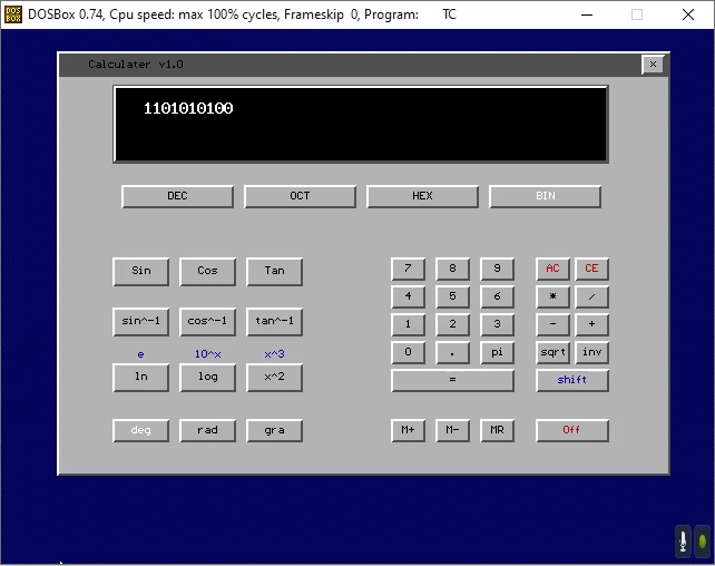 Scientific Calculator - C Implementation