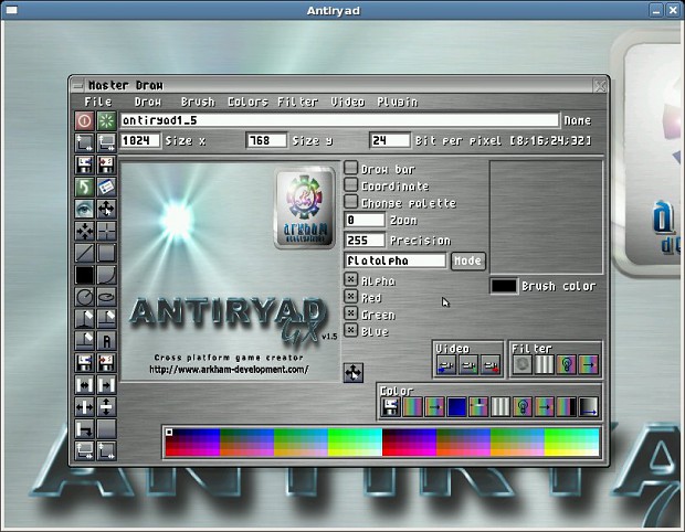 ANTIRYAD editor