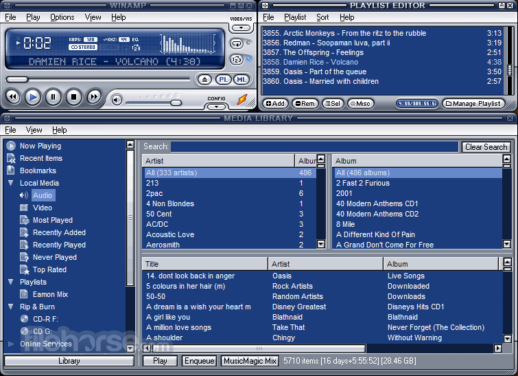 Winamp Media Player