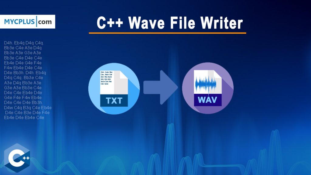 C++ Wave File Writer