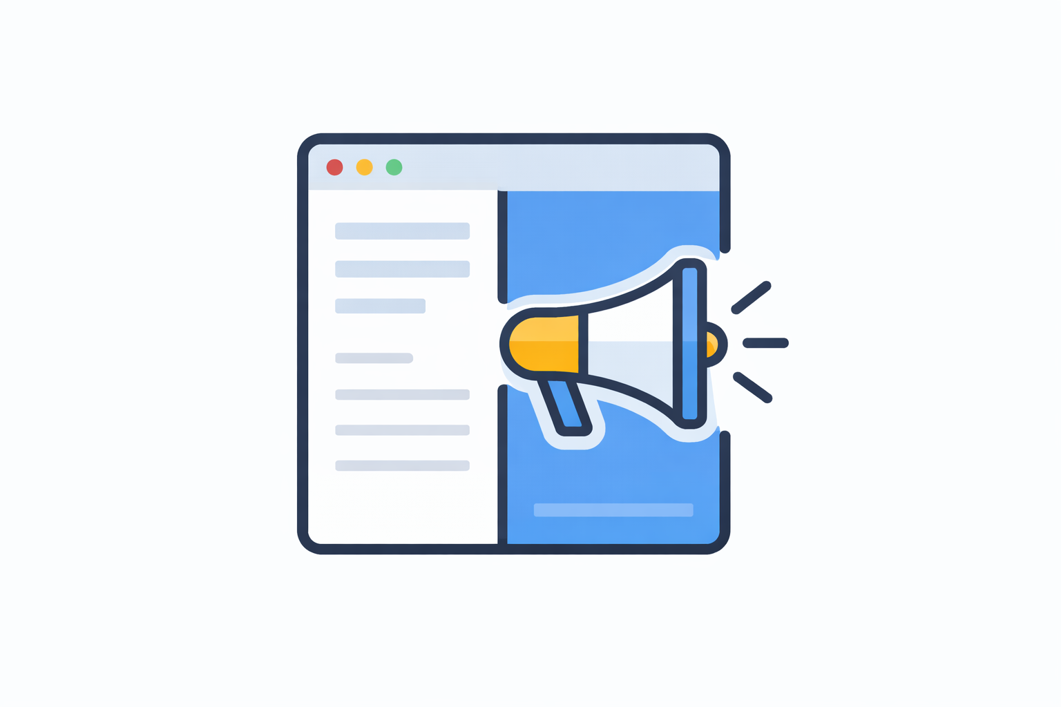 Sidebar Banner Icon for tech blog advertisement